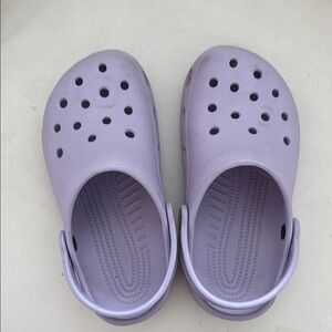 CROCS Kids Lavender Water Shoes